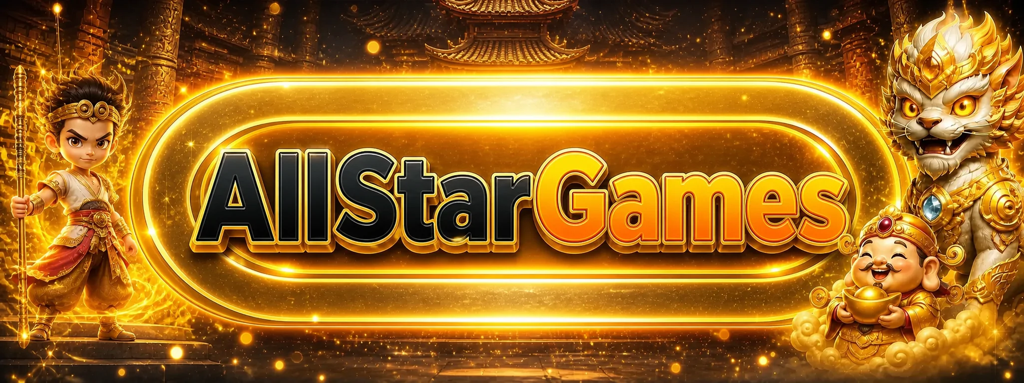 AllStarGames ทางเข้าอย่างเป็นทางการในกรอบสีส้มทอง